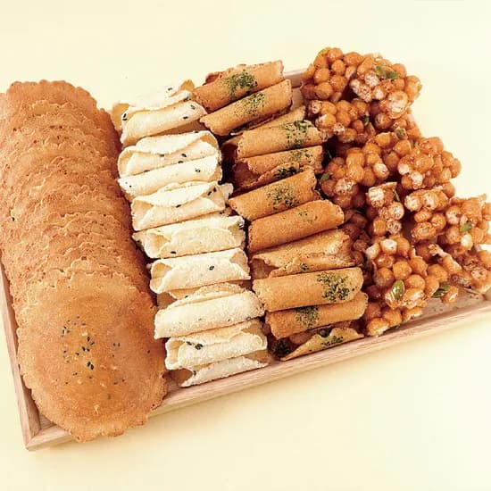 이엔조이 구수한 옛날전병 센베이, 1kg, 2개