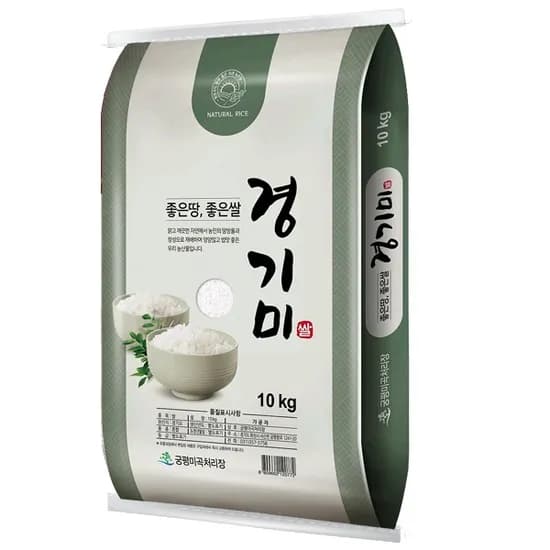 경기미 쌀, 특등급, 추청 아끼바레 단일품종쌀, 10kg, 1개