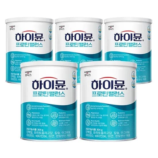 일동후디스 하이뮨 프로틴 밸런스 304g 5개 일동후디스 하이뮨 프로틴 밸런스 304g 5개