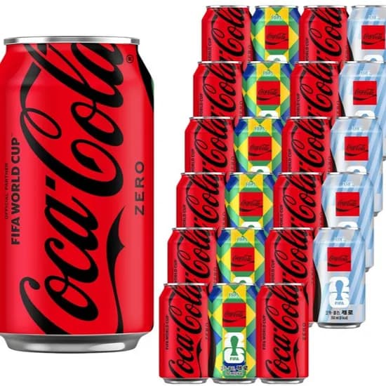 코카콜라 제로, 350ml, 24캔