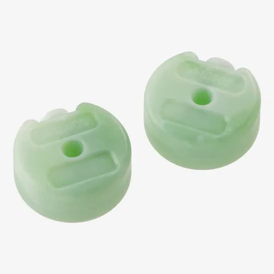 로고스 배속동결 빙점하 아이스팩 하드 컴팩트, 연두, 6.3x6.2cm, 2개
