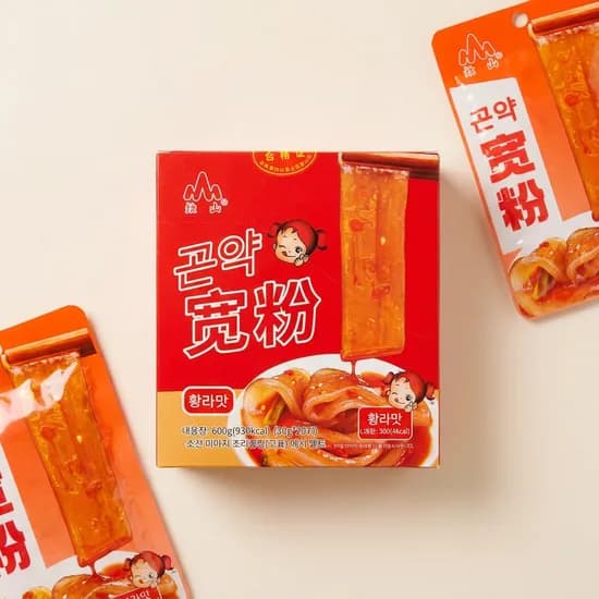 따콴펀 곤약 관펀 납작 당면 30g 10개