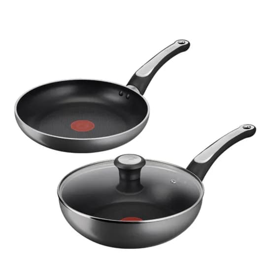리퍼 테팔 티타늄 1X 래디언트 3종, 프라이팬, 24cm, 1개 + 볶음팬,24cm, 1개 + 유리뚜껑, 24cm, 1개