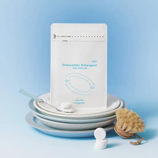 동구밭 올인원 식기세척기 세제 타블렛, 240g, 2개