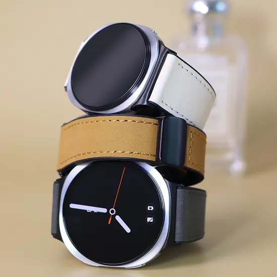 그레너 가죽 스트랩 디버클 양면, 갤럭시워치8 (40mm/44mm/클래식), 올리브 그린, 1개