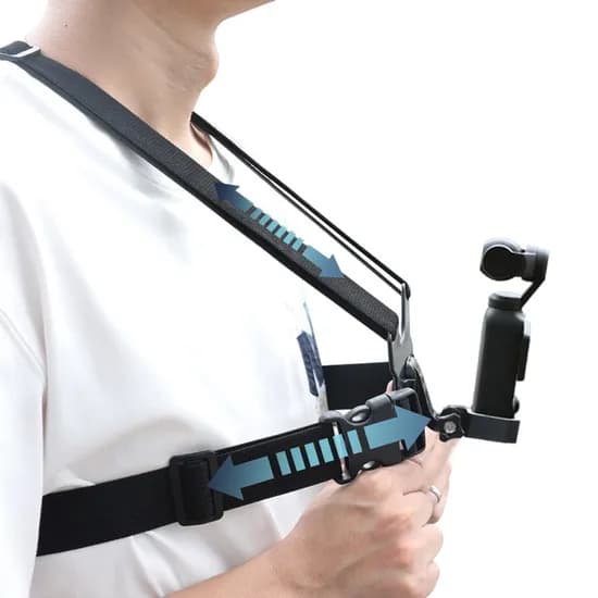 체스트 하네스 마운트 DJI 오즈모 포켓 4 3 호환 1개