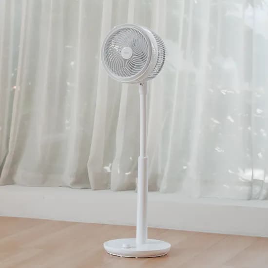 한경희 BLDC 저소음 써큘레이터형 무선 스탠드 선풍기 IA-D536 C타입 충전 화이트 1개
