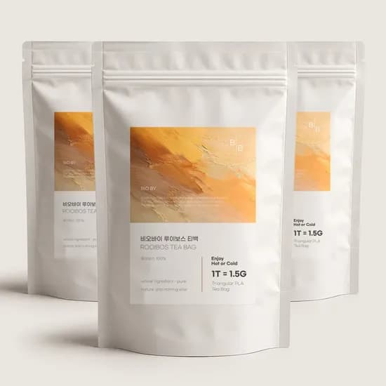 비오바이 더 진한 루이보스차, 삼각티백, 생분해, 싱글오리진, 1.5g, 50개, 3팩