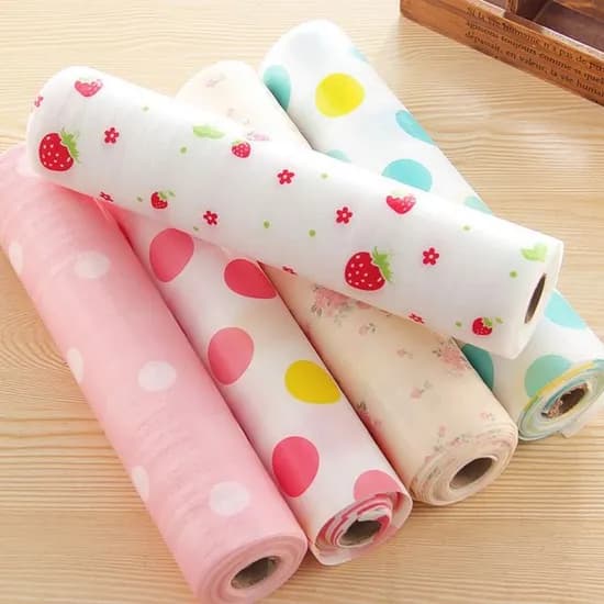 방수 서랍매트 시트지 롤형 블루 도트 30cm x 300cm 1개