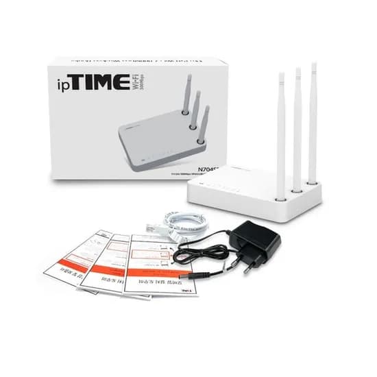 IpTIME 유무선 공유기, N704SR, 300Mbps, 1개