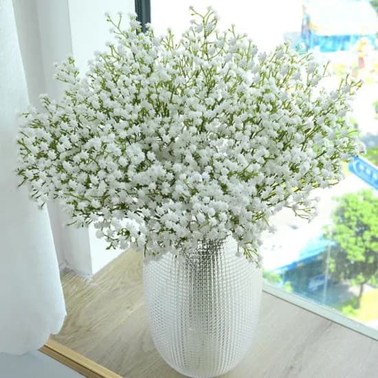 아르띠콜로 안개꽃 조화부쉬 3p 세트 블루 9개
