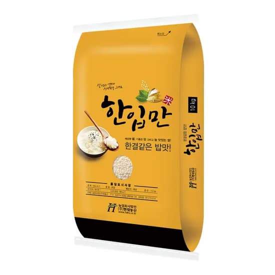 현대농산 한입만 찹쌀, 10kg, 1개