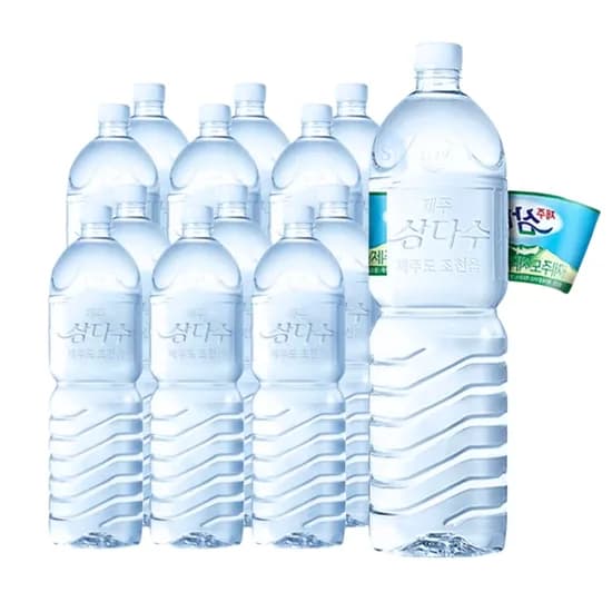 제주 삼다수, 무라벨, 2L, 12개