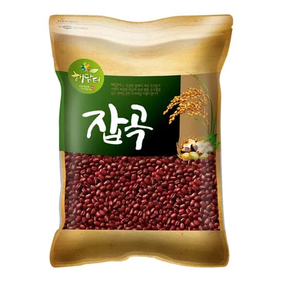 현대농산 수입 페루산 적두 팥, 2kg, 1개