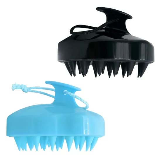 헬로제인 샴푸 브러쉬 두피 마사지기, 블랙스카이, 2개