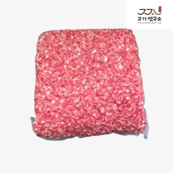 고기연구소 프리미엄 국내산 돈다짐육/돈민찌 1kg 1개
