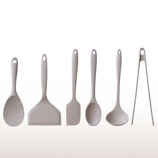 리빙아트 프로벨라 실리콘 조리도구 6종세트, 그레이, 1세트