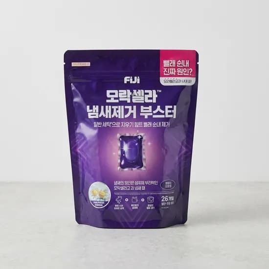 피지 모락셀라 냄새제거 부스터 뽀송한코튼향 468g 26입 1팩