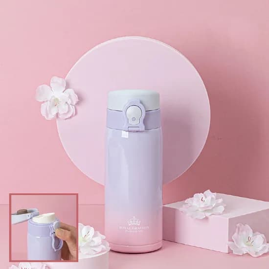 로얄그래프톤 보온보냉 원터치 텀블러 유니콘 350ml 1개