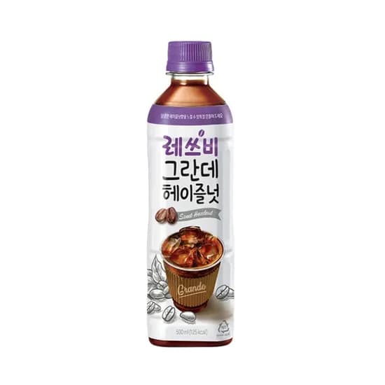 레쓰비 그란데 헤이즐넛, 500ml, 24개