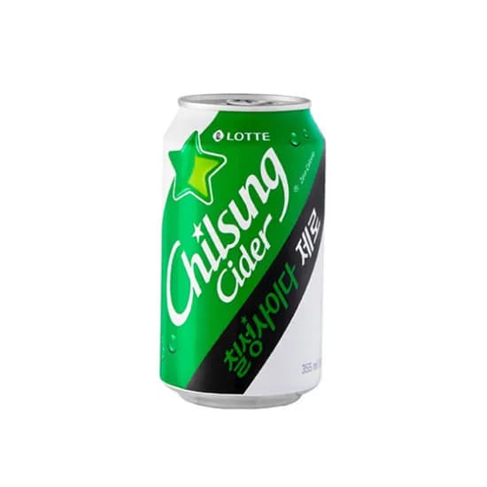 칠성 사이다 제로, 355ml, 24캔