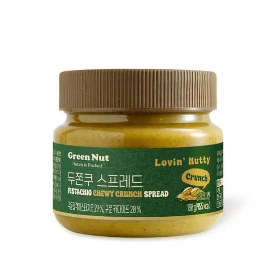 그린너트 두쫀쿠 스프레드, 피스타치오, 180g, 1개