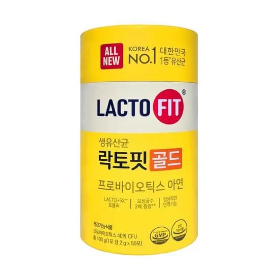 종근당건강 락토핏 생유산균 골드, 2g, 50포, 1통