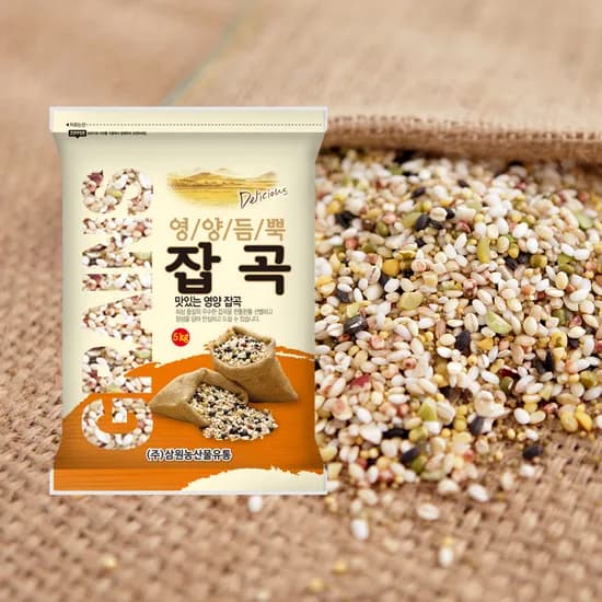 삼원농산 국내산 혼합잡곡 19곡, 5kg, 1개