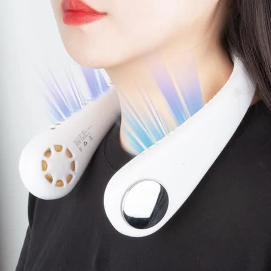 코티스 휴대용 코브라 넥밴드 선풍기 GT-S01 A급 화이트 1개