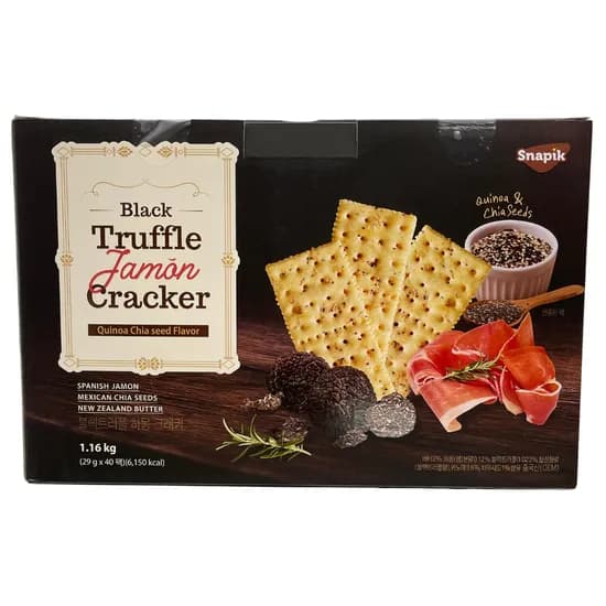 스냅픽 블랙 트러플 하몽 크래커, 1.16kg, 1개