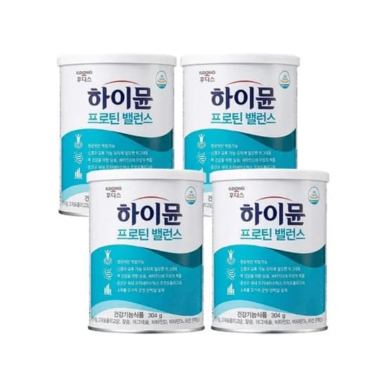 일동후디스 하이뮨 프로틴 밸런스 304g 4개 일동후디스 하이뮨 프로틴 밸런스 304g 4개