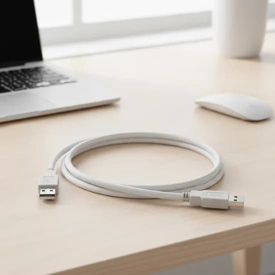 USB 연장 케이블 전원 케이블 연장 USB 연장선 화이트 5mm 1개