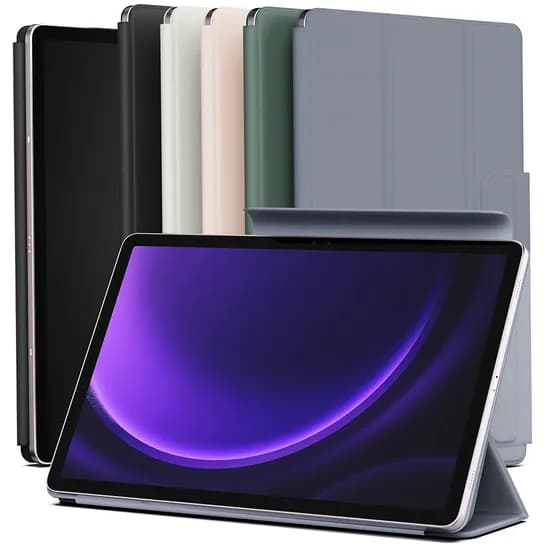 신지모루 갤럭시탭 플랫 커버 케이스 S6 Lite 블랙 1개