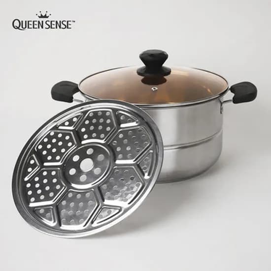 퀸센스 데이세븐 IH 찜겸용 곰솥냄비 26cm 1개 14,900원