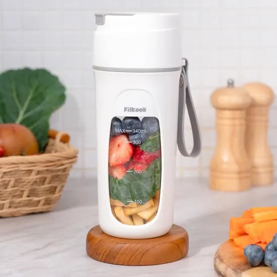 필쿡 휴대용 무선 텀블러 믹서기 FK-TM01, 340ml, 1개
