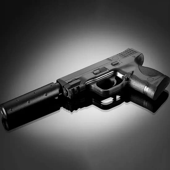 아카데미과학 MP9C Silencer 사일런서 스미스 웰슨 에어건, 1개