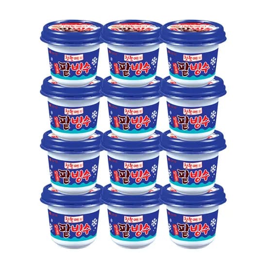 롯데 일품 팥빙수, 240ml, 6개