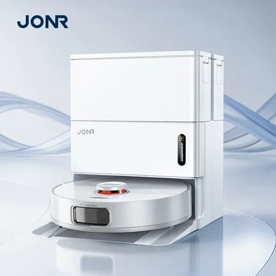 JONR 로봇청소기 올인원 자동세척 건조 스테이션 T5 Pro Gen2 화이트 1대