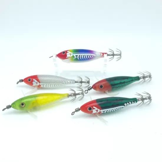 우리문스타 미니 수평 레이저 에기, S, 5.5cm, 5개입, 1세트