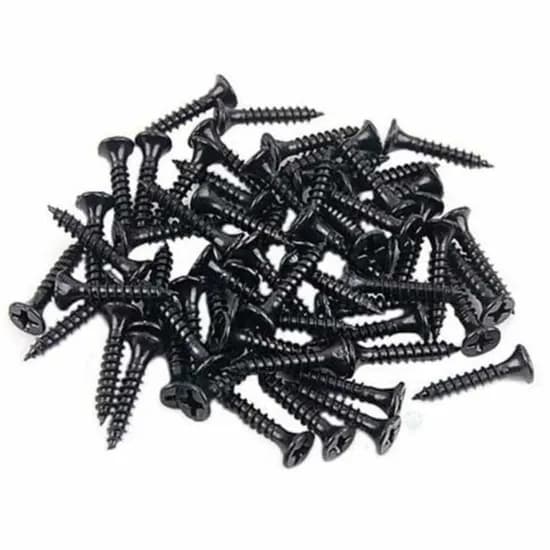 스크류 나사피스 소포장 피스 3.5mm 3.5x25 흑색 30개입 1개
