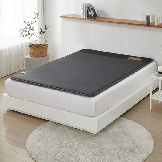 한일생활과학 온돌 불가마 편한자리 전기매트 웜그레이 더블 140x200cm 1개