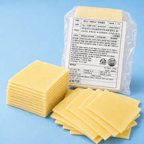 네오스 착한치즈 모짜렐라 못난이 치즈, 1kg, 1개