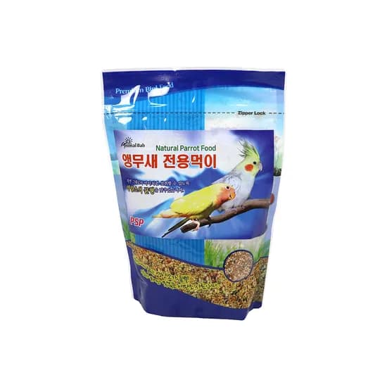 앵무새 전용먹이, 700g, 1개