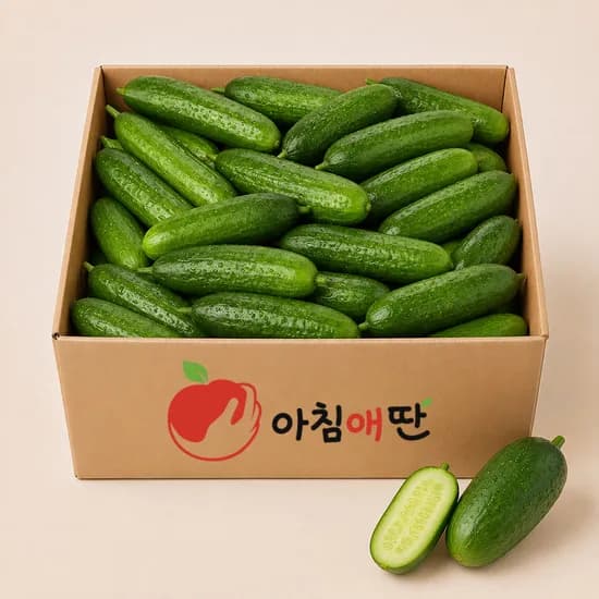 국내산 미니오이, 특품, 2kg, 1박스