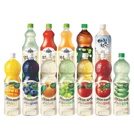 가야농장 자연은 종합 음료 세트, 1.5L, 12개