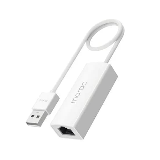 모락 프로토 USB A타입 1000Mbps 이더넷 랜카드 허브 1개