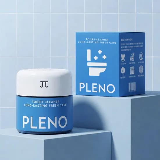 PLENO 오래가는 고농축 자동변기세정제 클리너, 70g, 2개