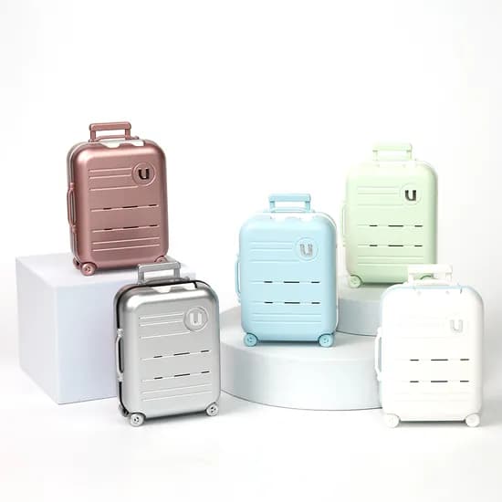 유토렉스 캐리어 여행용 무선 휴대용 2구 칫솔살균기, UTC-3500, 화이트, 1개