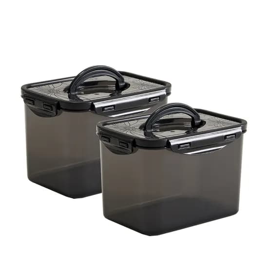 이지앤프리 블랙 에디션 김치통 블랙 3.2L 2통