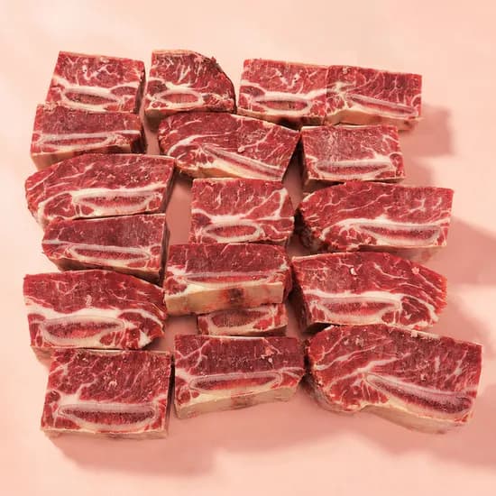 육브랜드 호주 소갈비 찜 탕갈비용 1kg 2개
